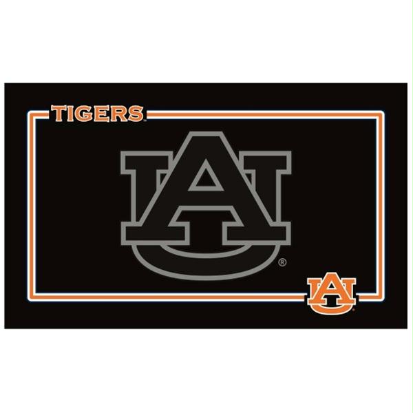 Auburn Tigers Black Pet Bowl Mat