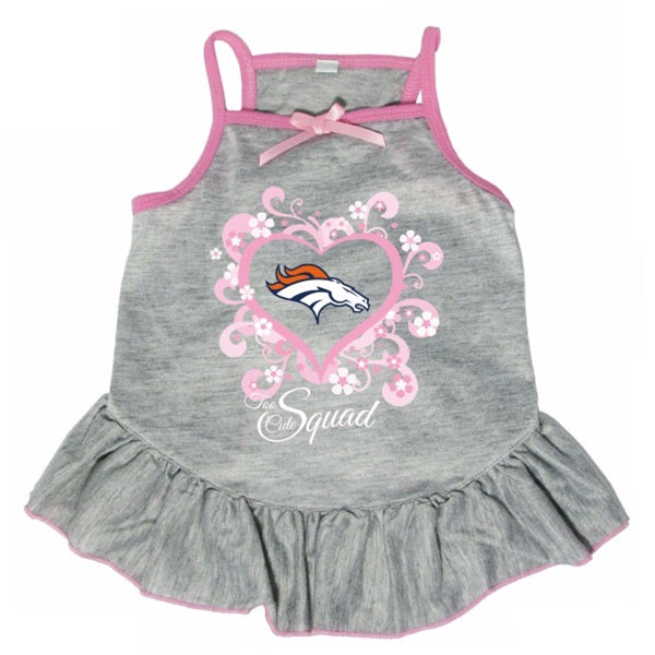 Denver Broncos "Too Cute Squad" Pet Dress