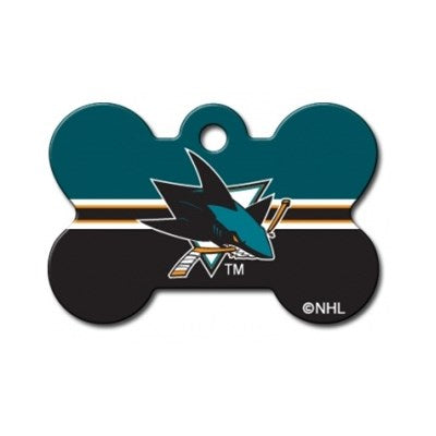 San Jose Sharks Bone ID Tag