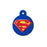 Superman Circle ID Tag