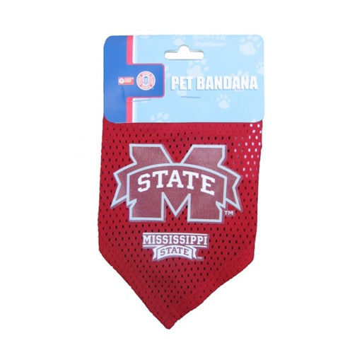 Mississippi State Bulldogs Mesh Dog Bandana