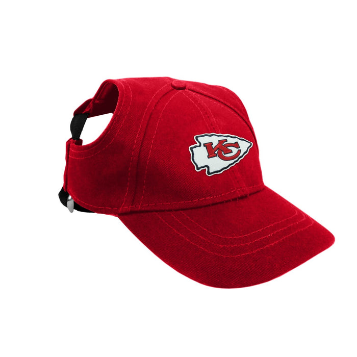 Kansas City Chiefs Pet Baseball Hat - XS