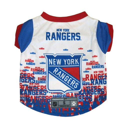 New York Rangers Pet Performance Tee