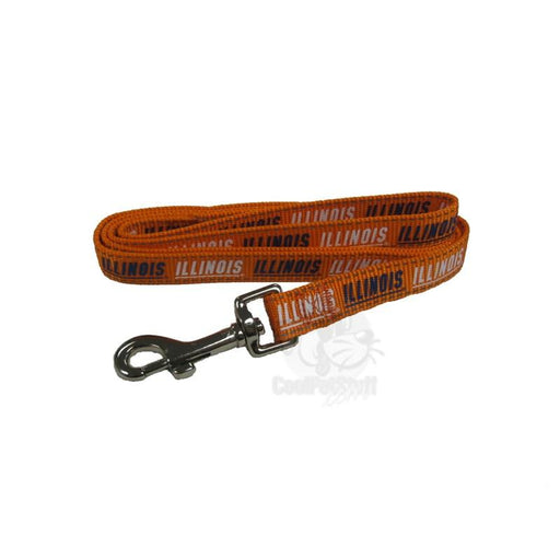 Illinois Fighting Illini Pet Reflective Nylon Leash