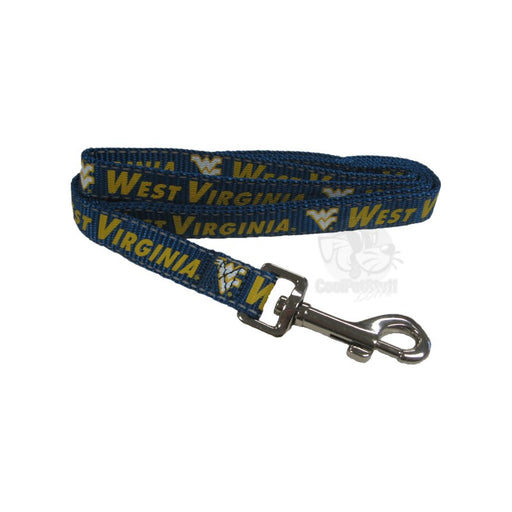 West Virginia Mountaineers Pet Reflective Nylon Leash