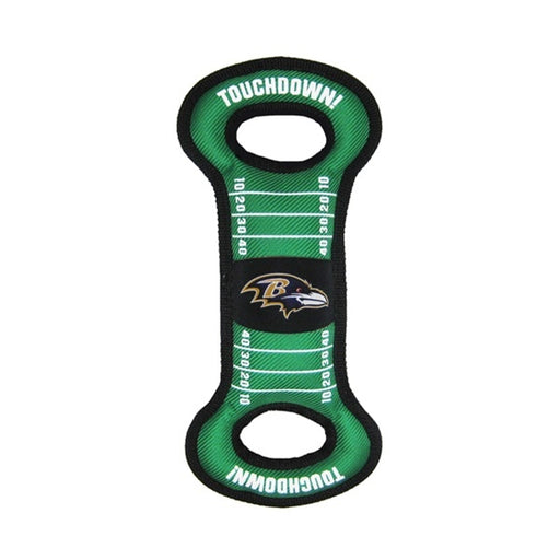 Baltimore Ravens Field Pull Dog Toy