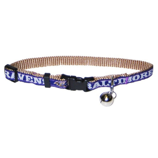 Baltimore Ravens Breakaway Cat Collar