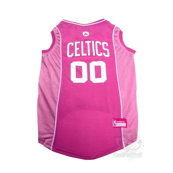 Boston Celtics Pink Pet Jersey