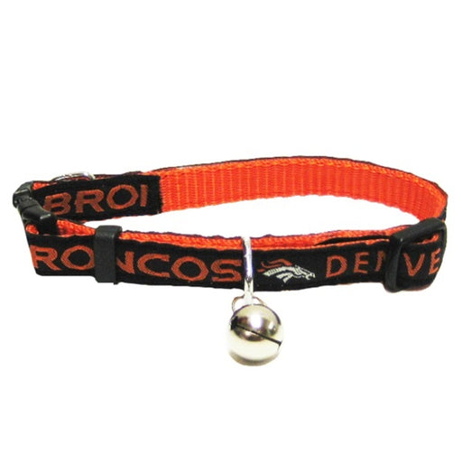 Denver Broncos Breakaway Cat Collar