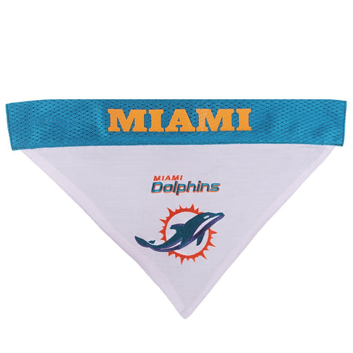Miami Dolphins Pet Reversible Bandana