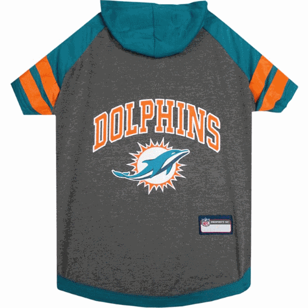 Miami Dolphins Pet Hoodie T-Shirt