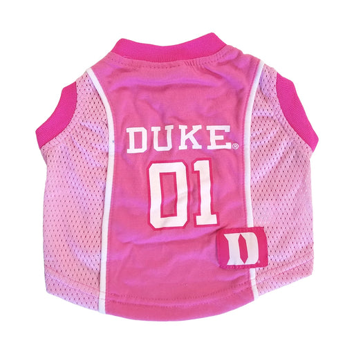 Duke Blue Devils Pet Pink Jersey