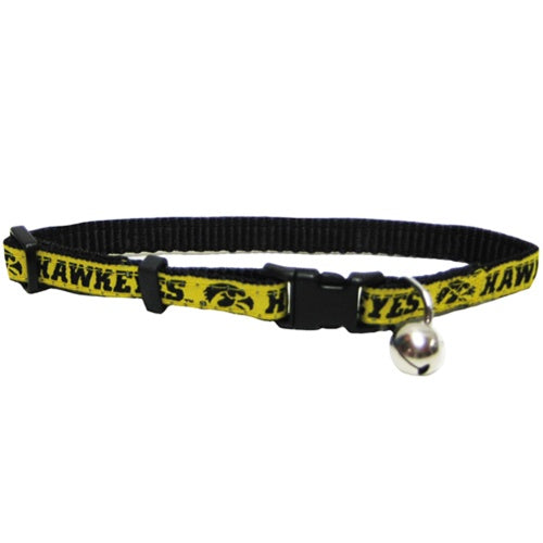 Iowa Hawkeyes Breakaway Cat Collar