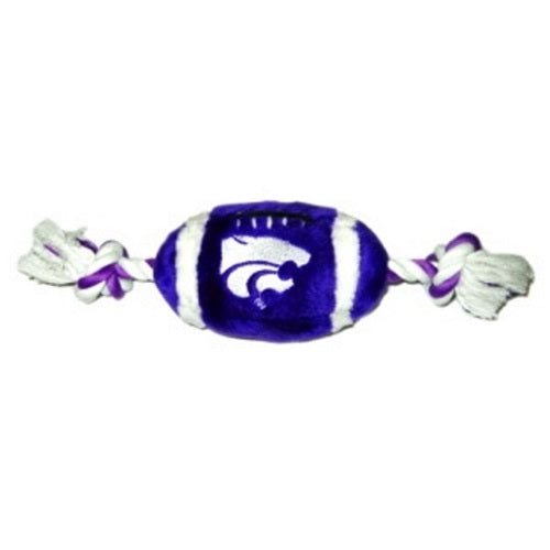 Kansas State Wildcats Plush Football Pet Toy