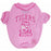 LSU Tigers Pink Dog Tee Shirt