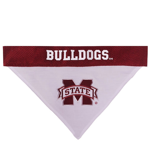 Mississippi State Bulldogs Pet Reversible Bandana