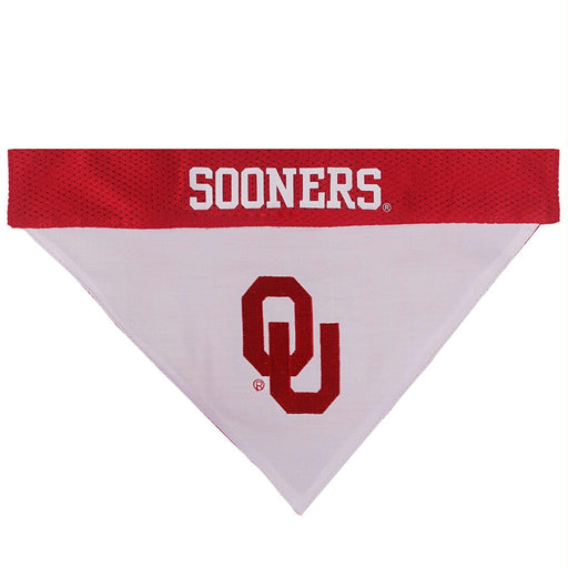 Oklahoma Sooners Pet Reversible Bandana