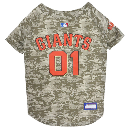 San Francisco Giants Pet Camo Jersey