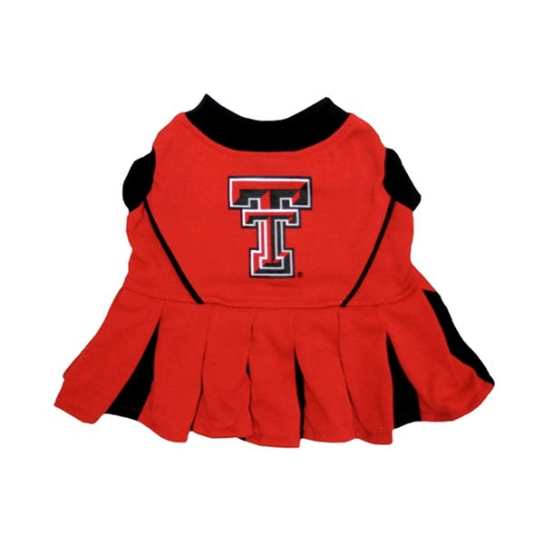 Texas Tech Red Raiders Cheerleader Dog Dress — 4LeggedFans