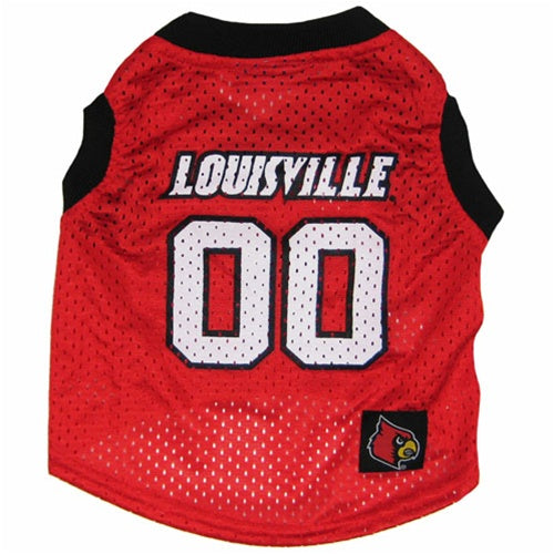 Louisville Cardinals Pet Basketball Tank Jersey