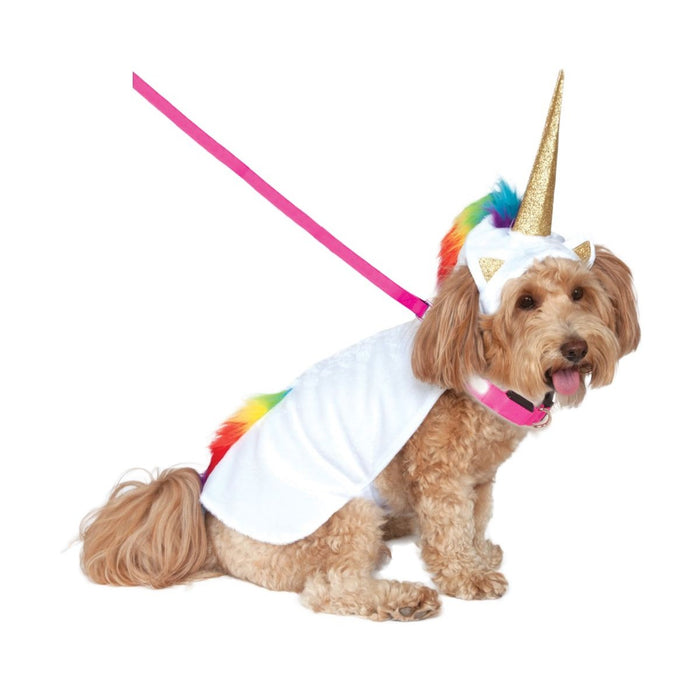 Light-Up Unicorn Cape Pet Costume