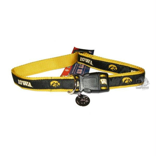 Iowa Hawkeyes Dog Collar Alternate Style