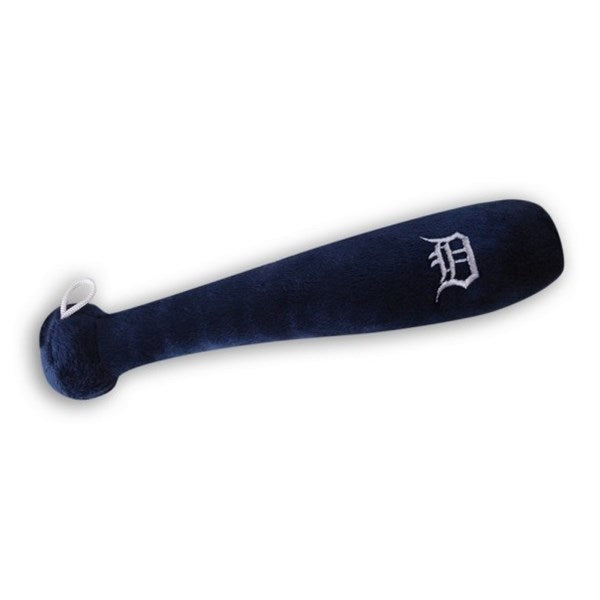 Detroit Tigers Plush Navy Blue Baseball Bat Toy