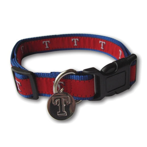 Texas Rangers Dog Collar Alternate Design