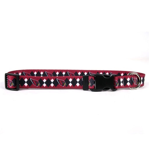 Arizona Cardinals Argyle Nylon Collar