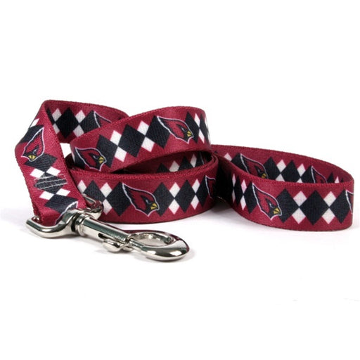 Arizona Cardinals Argyle Nylon Leash