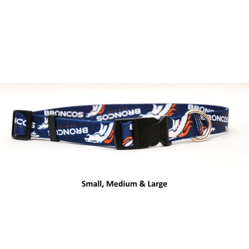 Denver Broncos Nylon Collar