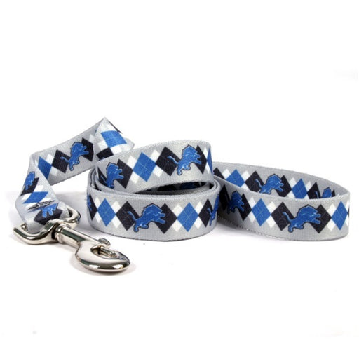 Detroit Lions Argyle Nylon Leash