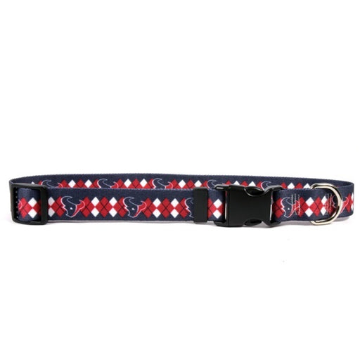 Houston Texans Argyle Nylon Collar