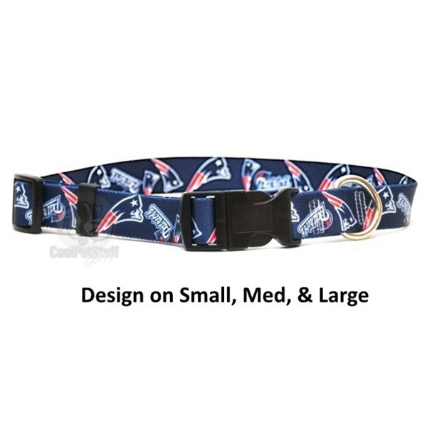 New England Patriots Nylon Collar